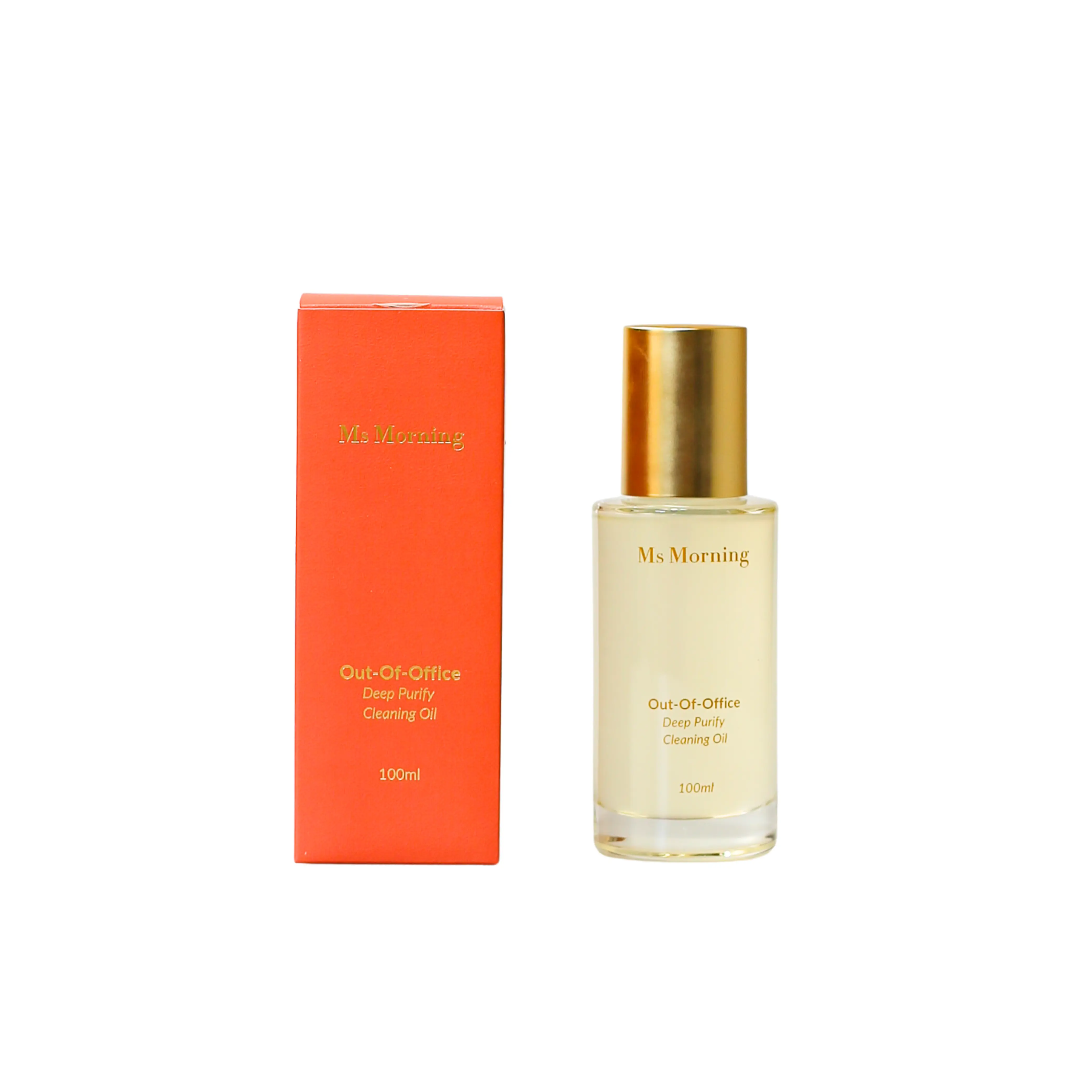 Out Of Office Deep Purify Cleansing Oil (Oil-Based Makeup Remover + Cleanser) Ms Morning