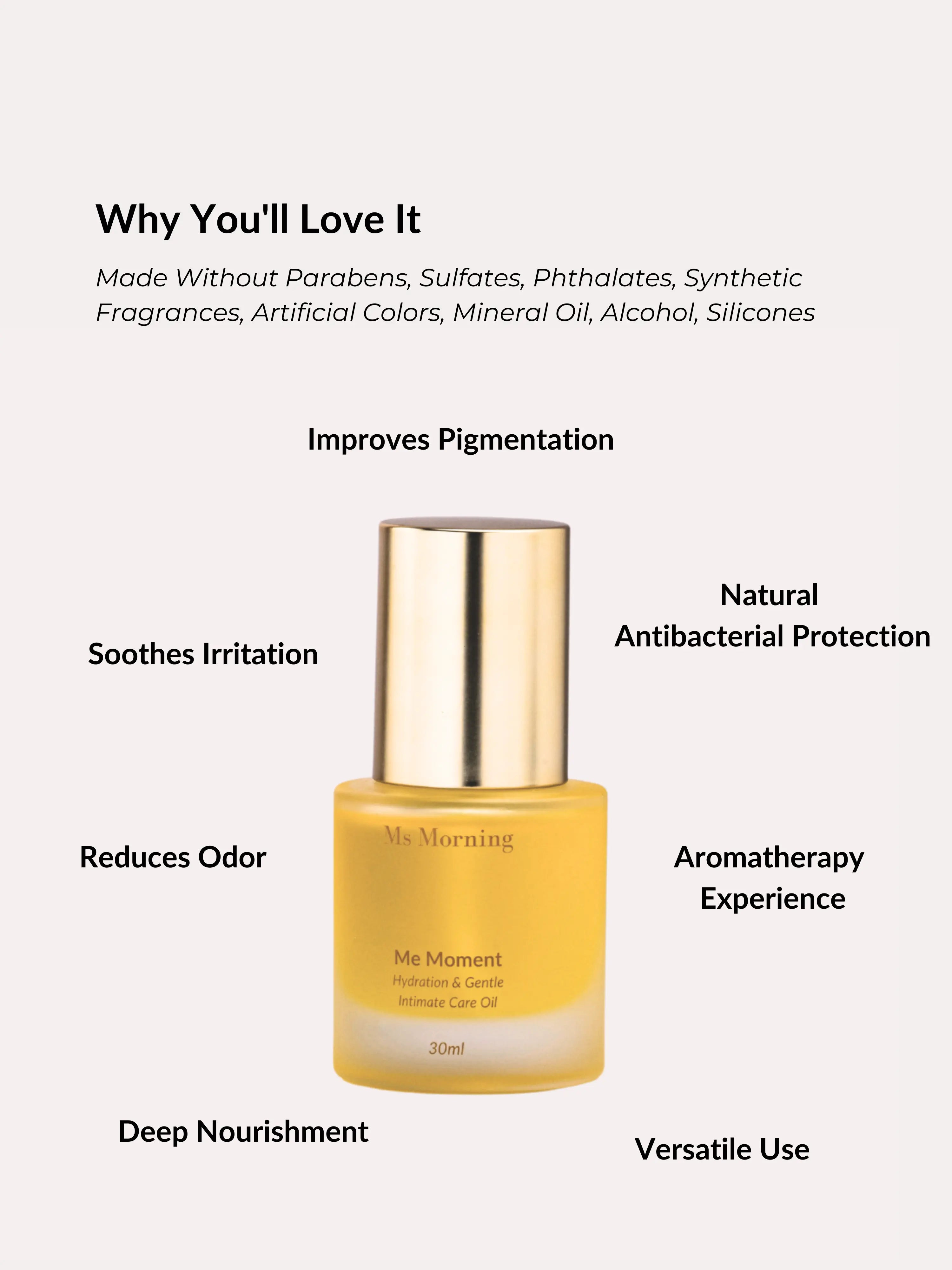 Me Moment Body & Intimate Care Oil Ms Morning