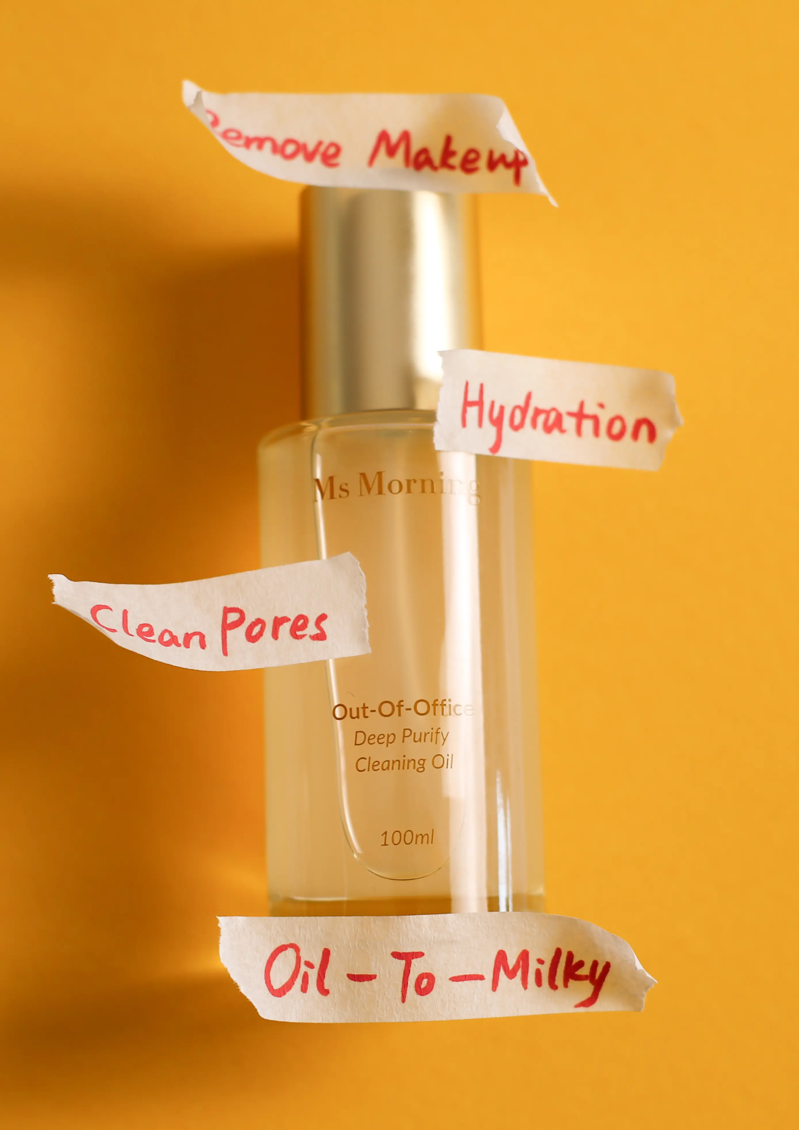 Out Of Office Deep Purify Cleansing Oil (Oil-Based Makeup Remover + Cleanser) - Ms Morning