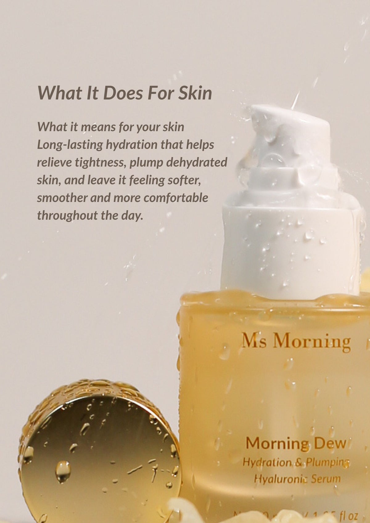 Morning Dew Hyaluronic Serum