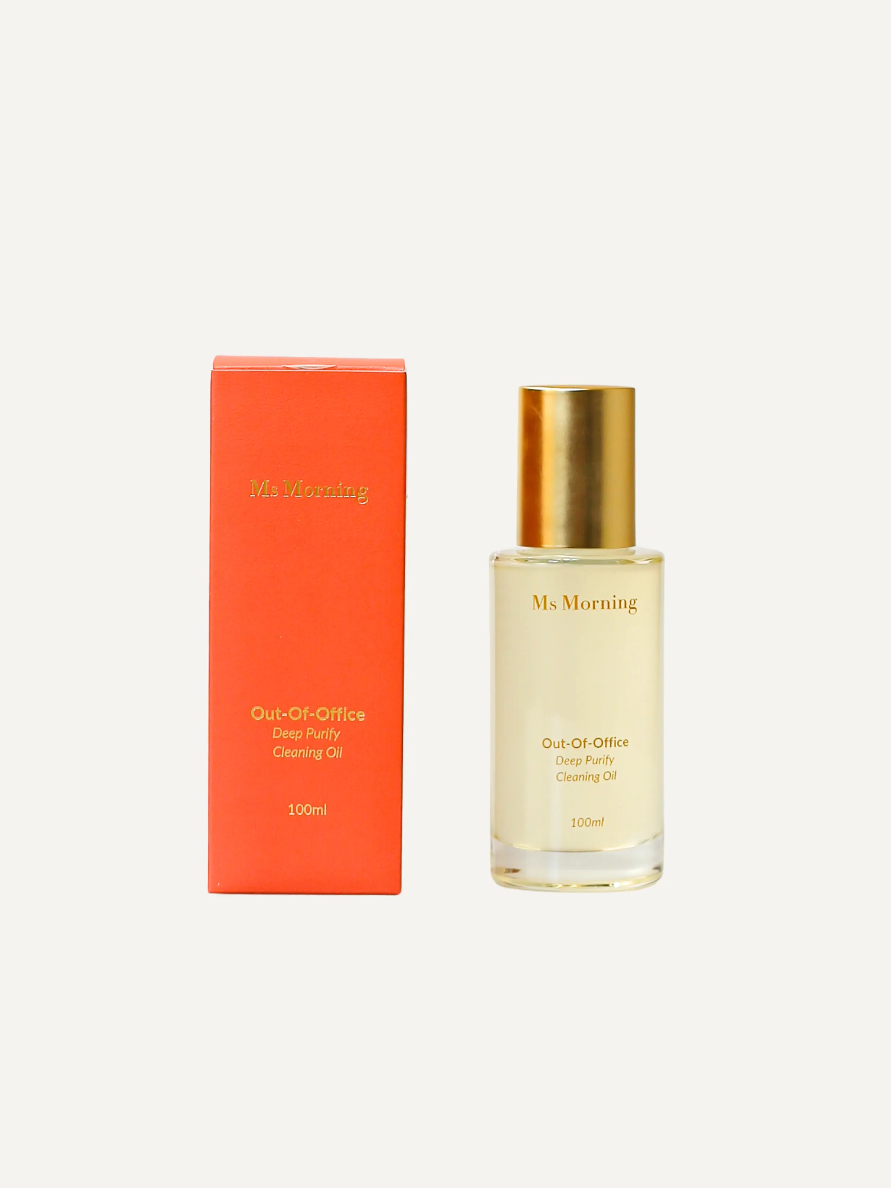 Out Of Office Deep Purify Cleansing Oil (Oil-Based Makeup Remover + Cleanser) Ms Morning
