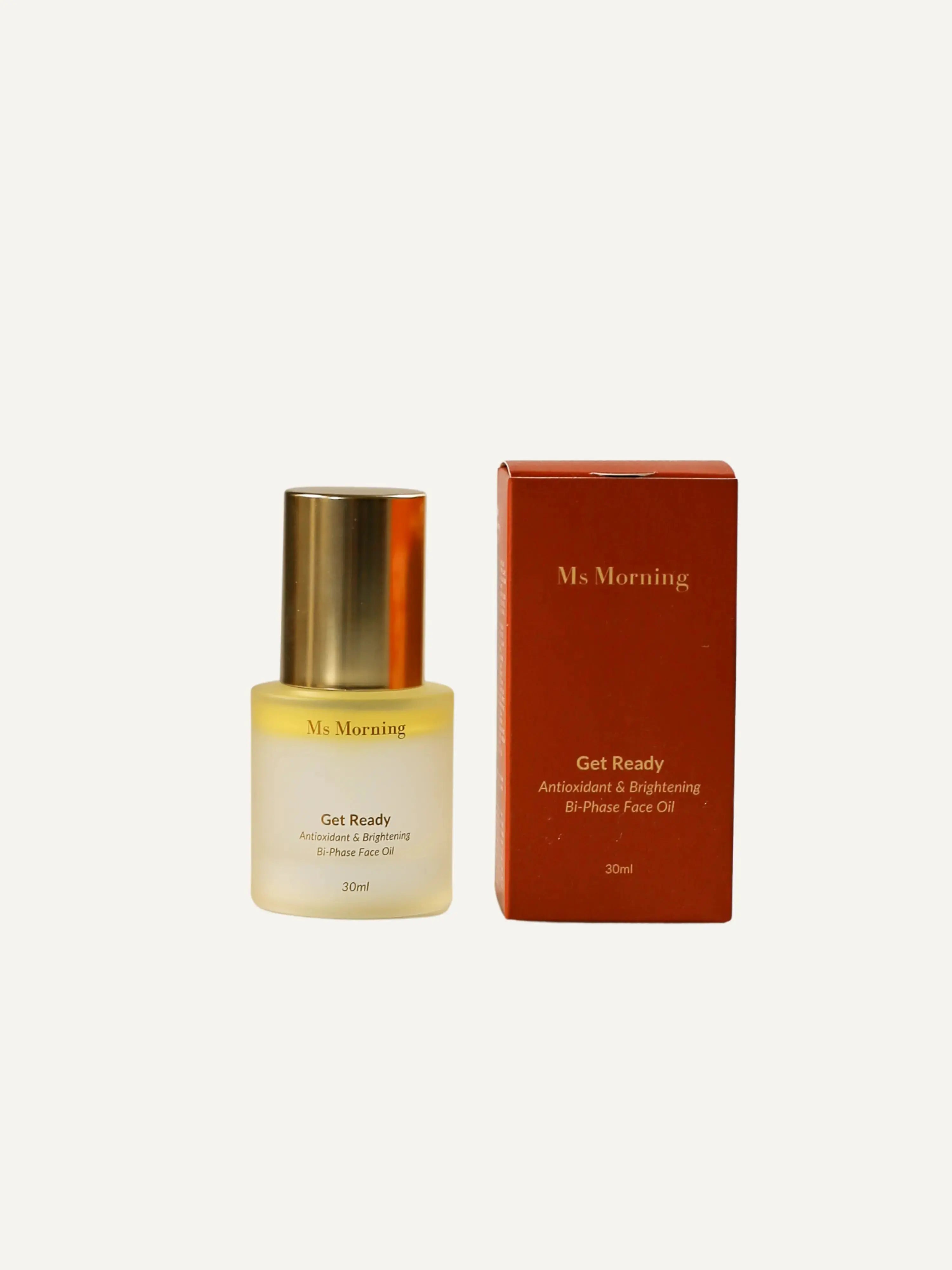 Get Ready Antioxidant & Brightening Bi-Phase Face Oil Ms Morning