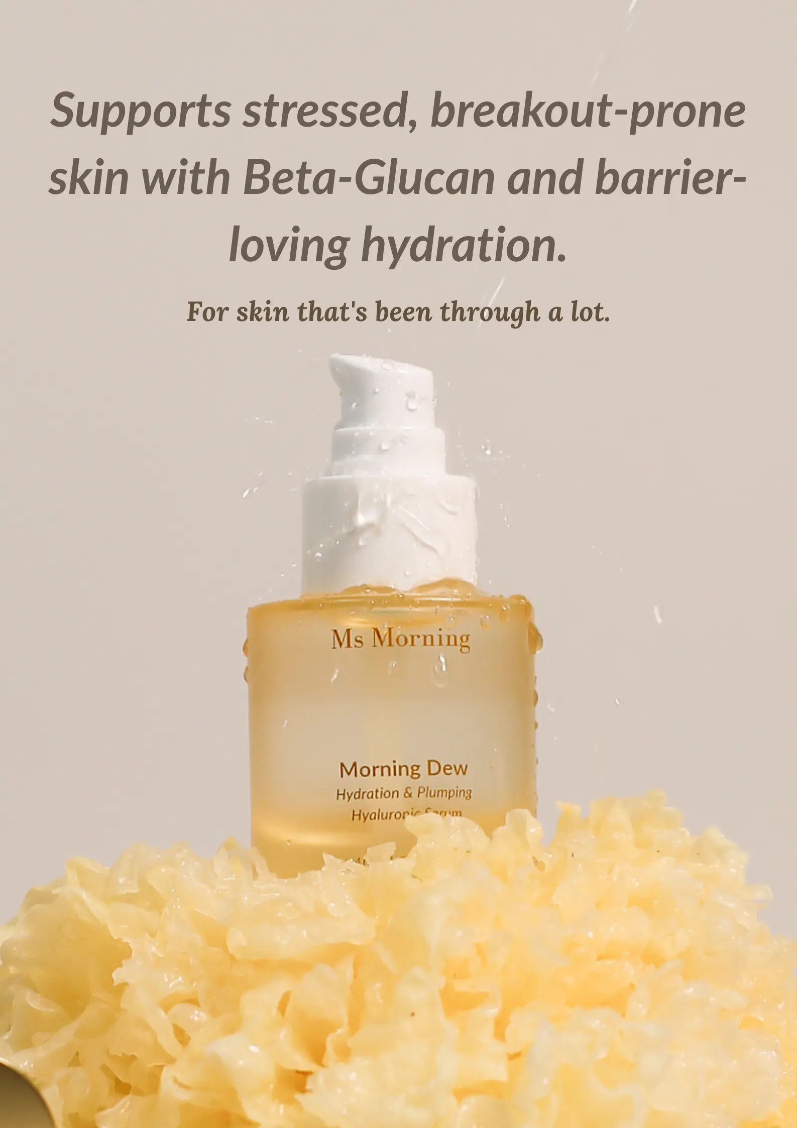 Morning Dew Hyaluronic Serum Ms Morning