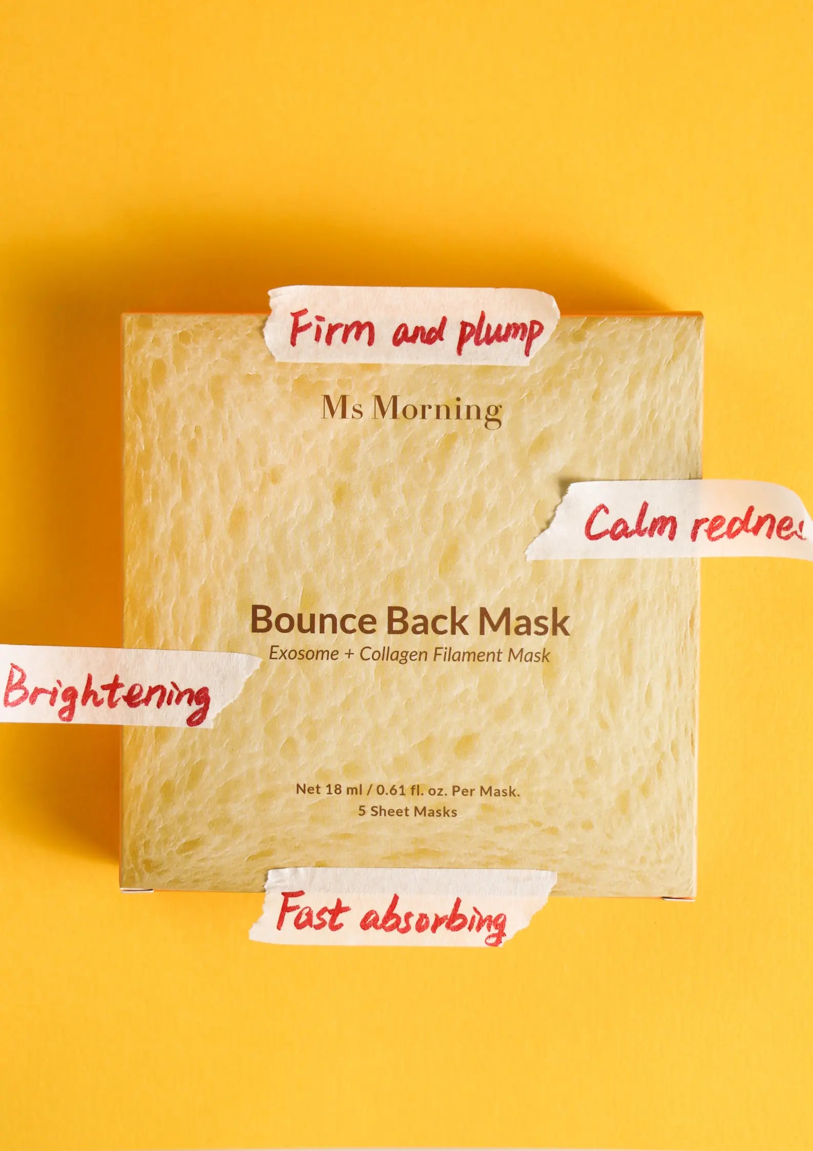 Bounce Back Sheet Mask Ms Morning